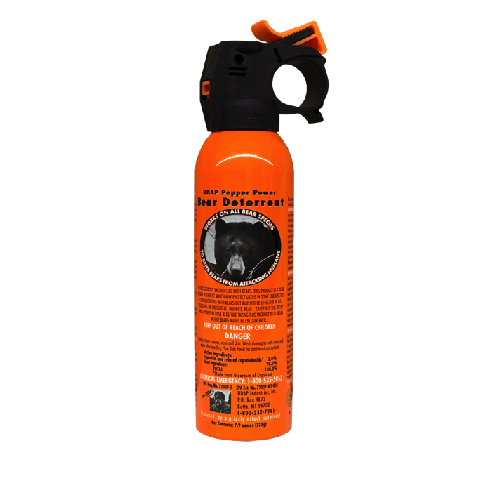 udap bear spray canister orange