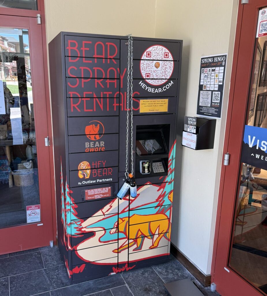 Big Sky & Greater Yellowstone Visitor Education Center Vending Machine